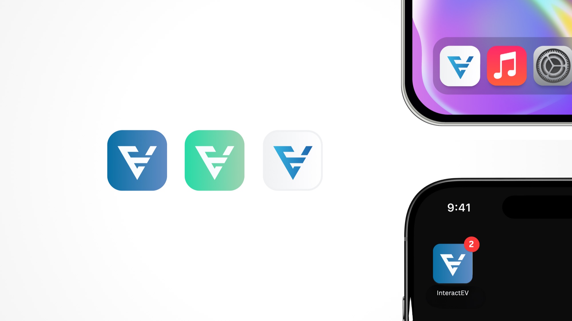 InteractEV app icons