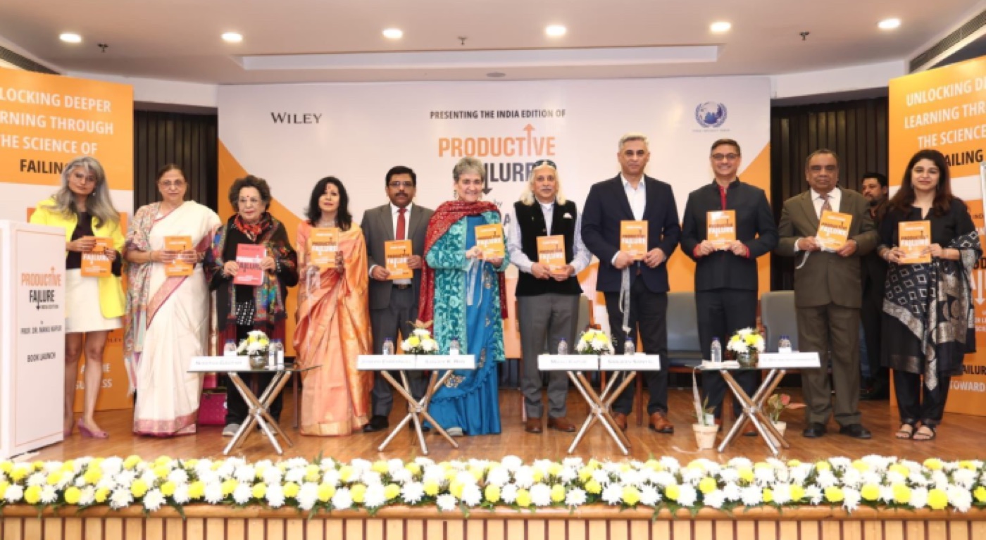 Panel and guests at the India edition launch of Productive Failure